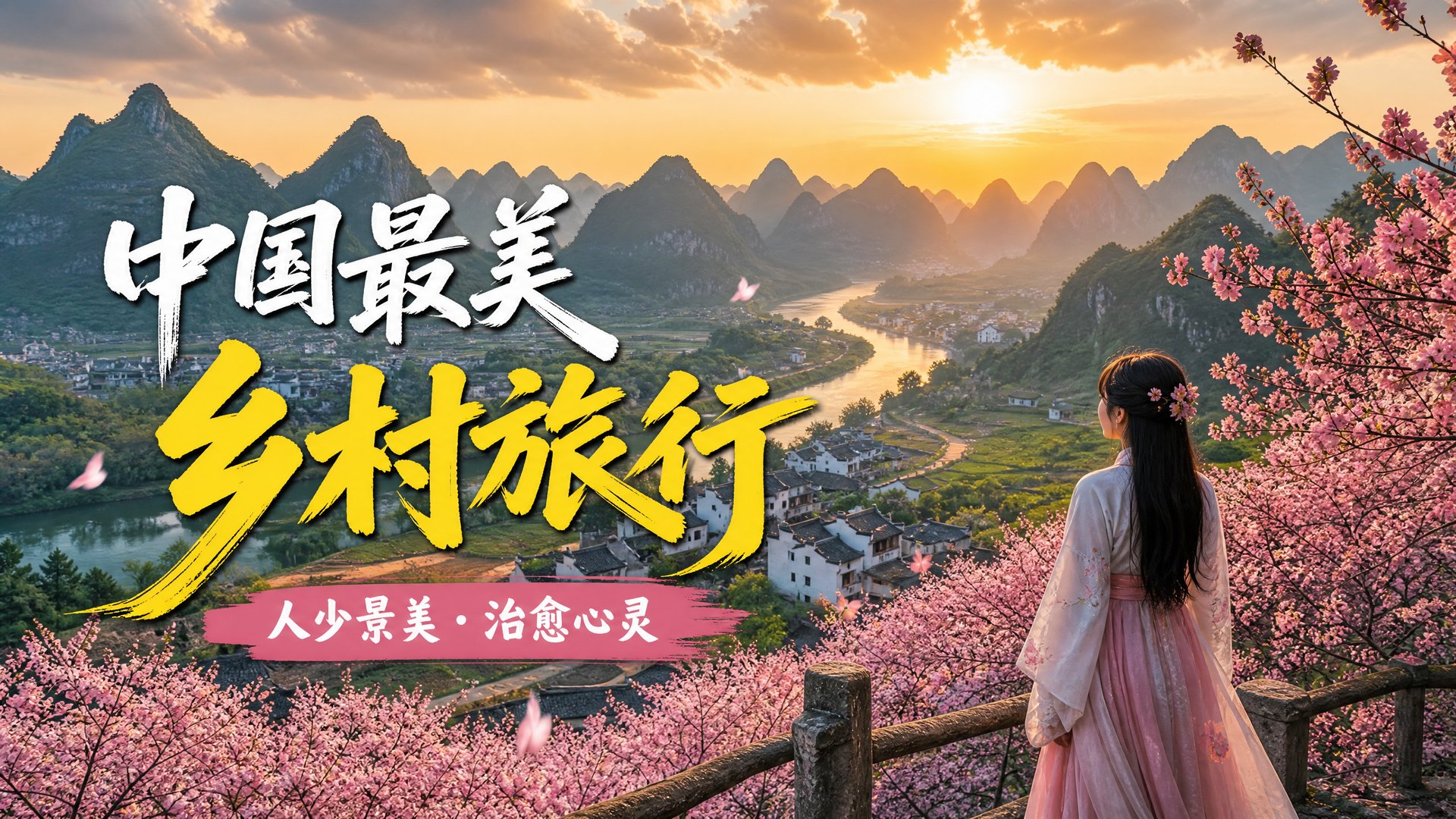 暗网 暗网旅行视频：中国最美乡村旅行vlog视频演示·治愈心灵之旅
